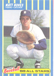 1988 Fleer Baseball All-Stars Baseball Cards   029      Matt Nokes